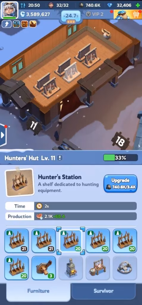 i-upgraded-the-hunters-hut-and-my-frozen-city-finally-ate-like-royalty-image-0